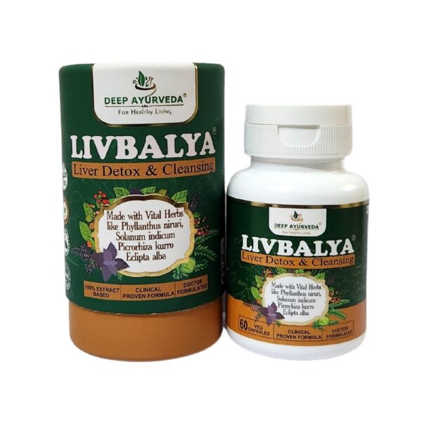 LivBalya® Liver Detox Formula | Fatty Liver, High Cholesterol & Alcoholic Liver- Vegan Capsule - Image 3